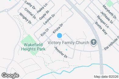 Map image of the property - 1383 SW Hillside Dr