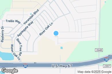 Map image of the property - 801 Darlington Oak Ave