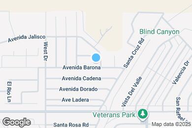 Map image of the property - 66252 Avenida Barona