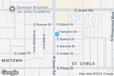 Map image of the property - 4709 E Seneca St
