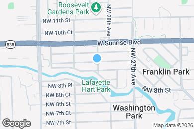 Map image of the property - 2806 NW 9th Ct