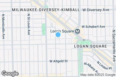 Map image of the property - 2617.5 N Spaulding Ave