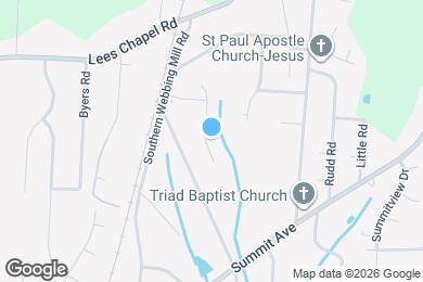 Map image of the property - 4608 Mallard Creek Dr