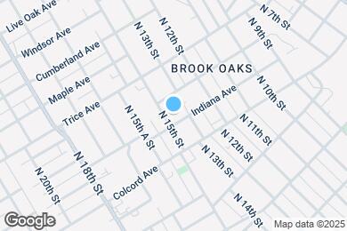 Map image of the property - 1611 N 15th St
