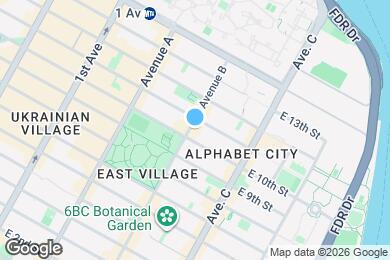 Map image of the property - 167 Avenue B
