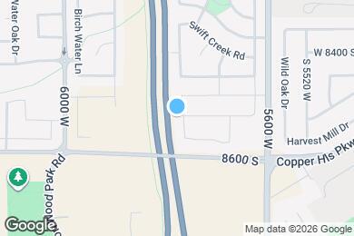 Map image of the property - 8522 S 5750 W