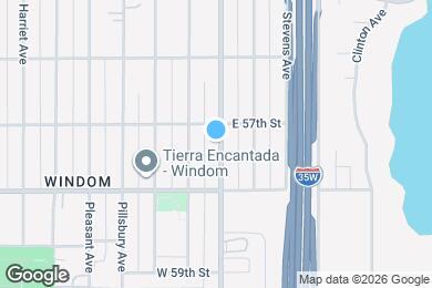 Map image of the property - 5718 Nicollet Ave