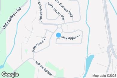 Map image of the property - 3911 Lake Manor Way