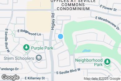 Map image of the property - 3252 E Virgil Dr