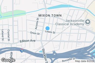 Map image of the property - 8603 Belfort St