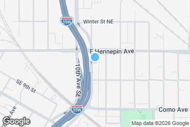 Map image of the property - 1094 11th Ave SE