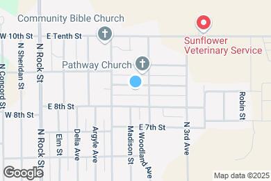 Map image of the property - 608 Clay St