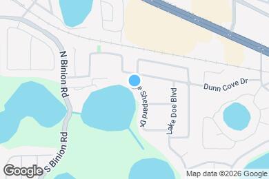 Map image of the property - 334 Lake Shepard Dr