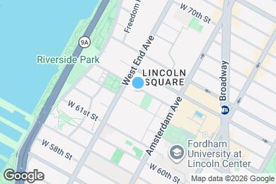 Map image of the property - 244 W 64th St