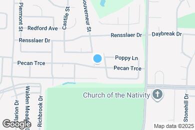 Map image of the property - 3920 Pecan Trace Cove