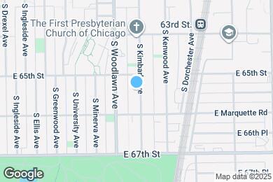 Map image of the property - 6529 S Kimbark Ave