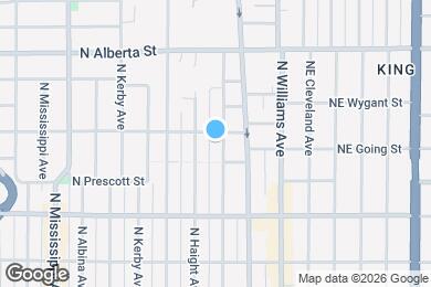 Map image of the property - 4633 N Gantenbein Ave