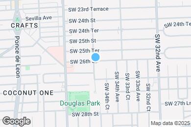 Map image of the property - 3556 SW 26th St