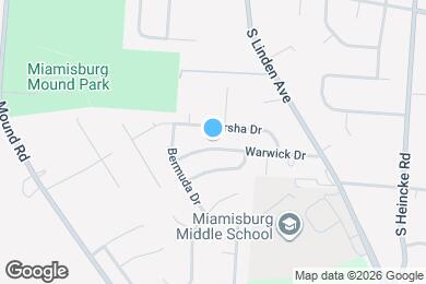 Map image of the property - 1221 Warwick Dr