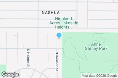 Map image of the property - 11119 N Harrison St