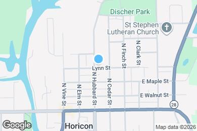 Map image of the property - 401 N Hubbard St