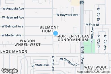 Map image of the property - 7549 N 21st Ave