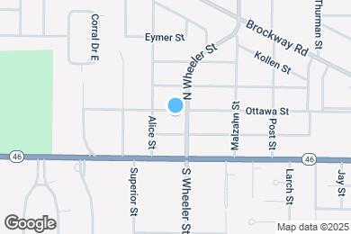 Map image of the property - 2011 Ottawa St