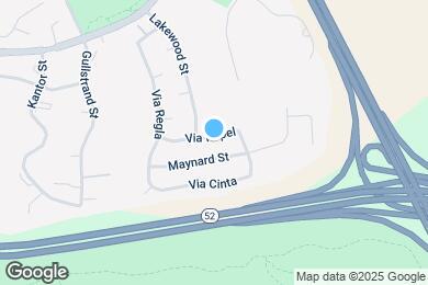 Map image of the property - 5021 Via Papel