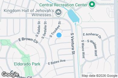 Map image of the property - 2754 S Uravan St