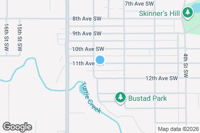 Map image of the property - 1013 11th Ave SW