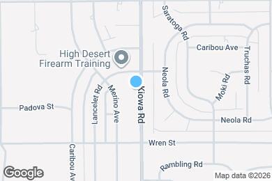 Map image of the property - 11044 Kiowa Rd