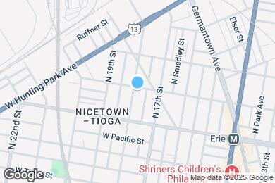 Map image of the property - 3761 N 18th St