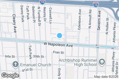 Map image of the property - Aviary on West Napoleon