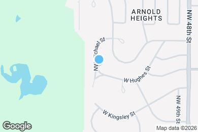 Map image of the property - 3406 NW Michael St