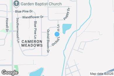 Map image of the property - 2006 Orchid Bloom Ln