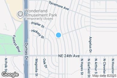 Map image of the property - 2420 Poplar St