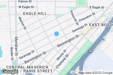 Map image of the property - 230 Saratoga St