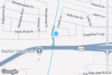 Map image of the property - 8902 Coyth Ln