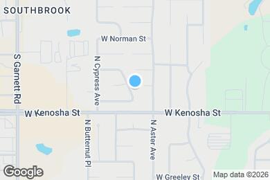 Map image of the property - 1113 N Butternut Ave