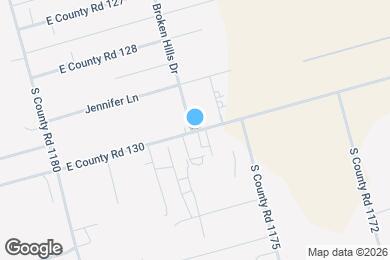 Map image of the property - 1405 E County Rd 130