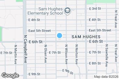 Map image of the property - 2215 E 6th St