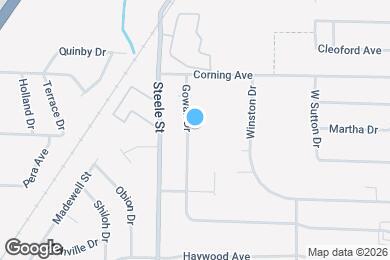Map image of the property - 3580 Gowan Dr