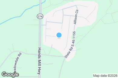 Map image of the property - 432 Rolling Stream Dr