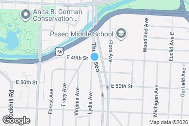 Map image of the property - 4900 Paseo Blvd