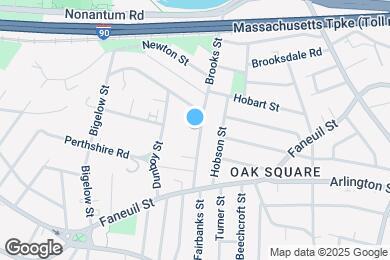 Map image of the property - 91 Brooks St