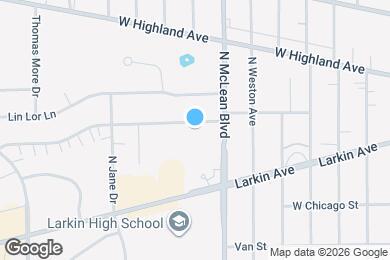 Map image of the property - 1441 Maple Ln