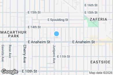 Map image of the property - 1304 Junipero Ave