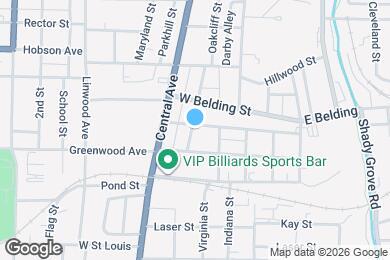 Map image of the property - 419 Morrison Ave