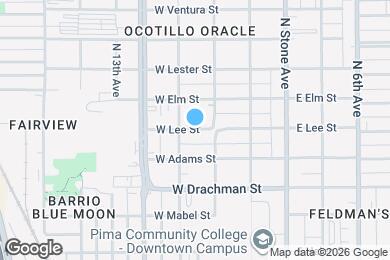 Map image of the property - 253 W Lee St