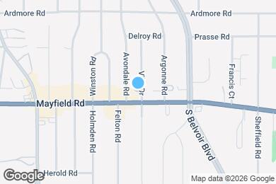 Map image of the property - 1420 Villa Dr